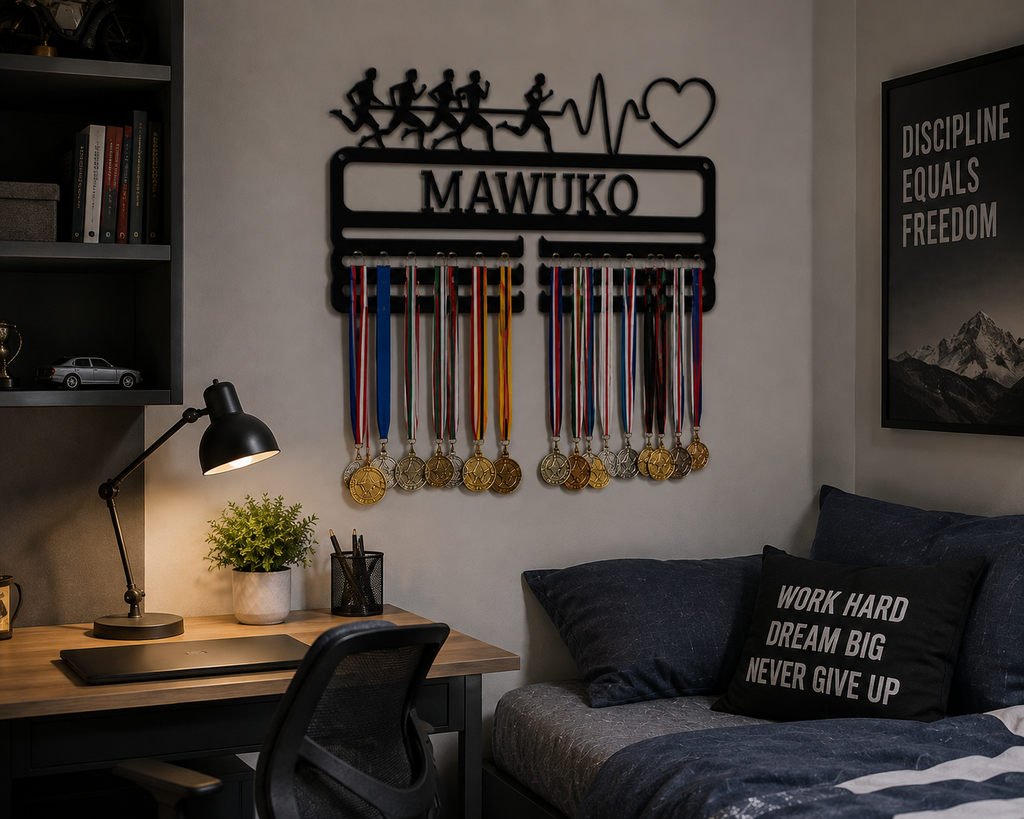 RUNNING+Shelf Medal Hanger🏆™