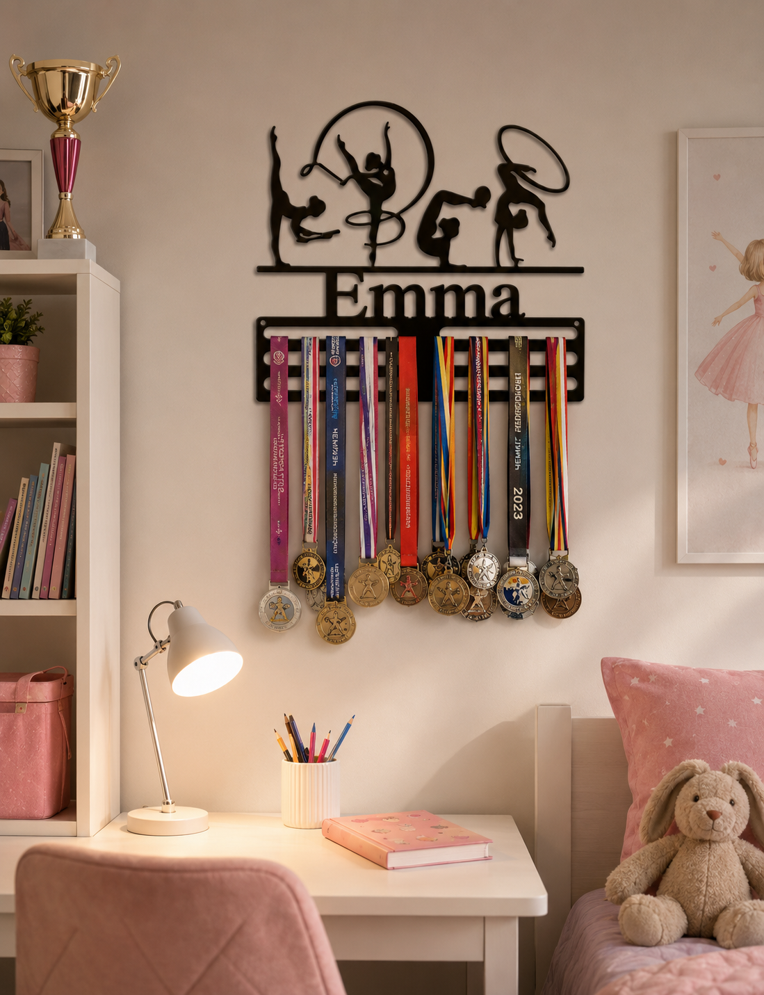 GYMNASTICS+Shelf Medal Hanger🏆™