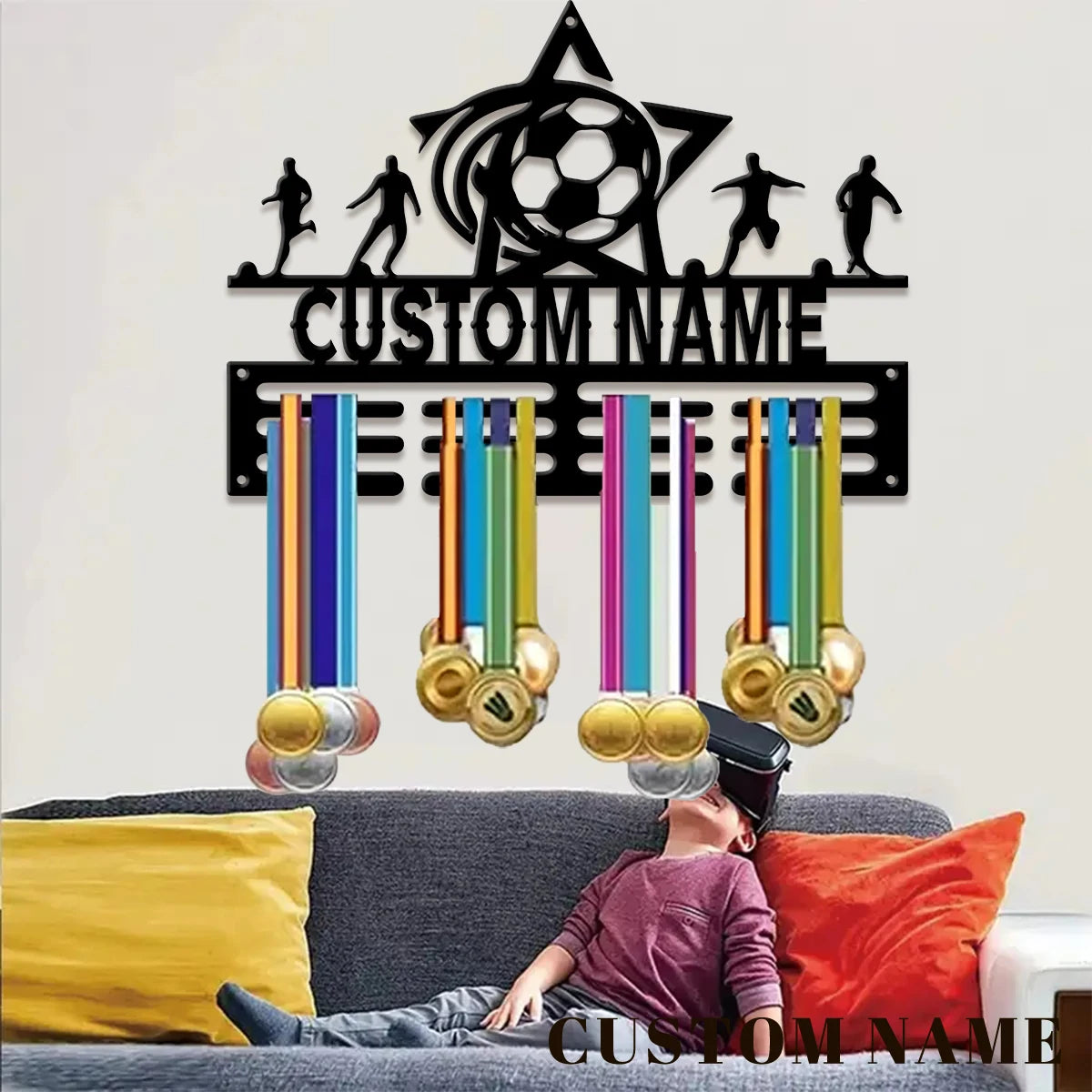 Football Medal Hanger MyBluo™🏆