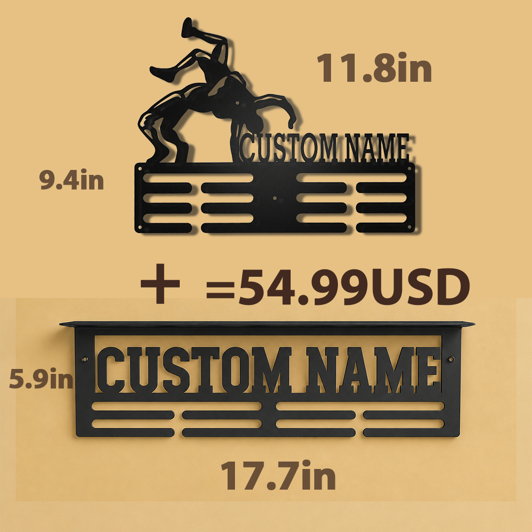 WRESTLER+Shelf Medal Hanger🏆™